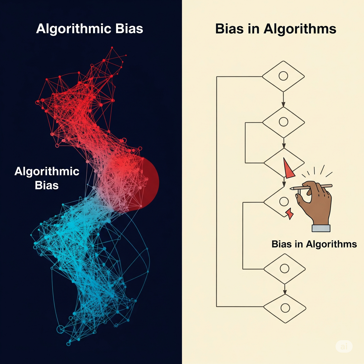 Algorithmic Bias vs. Bias in Algorithms